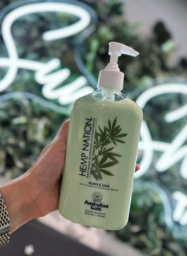 Hemp Nation Agave and Lime Tan Extender