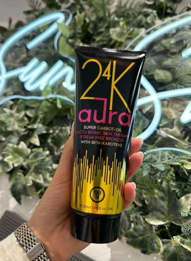 Power Tan 24K Aura Super Carrot Oil