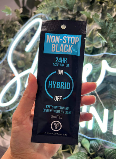 Non-Stop Black (DHA Free) Hybrid Accelerator - 20ml Sachet